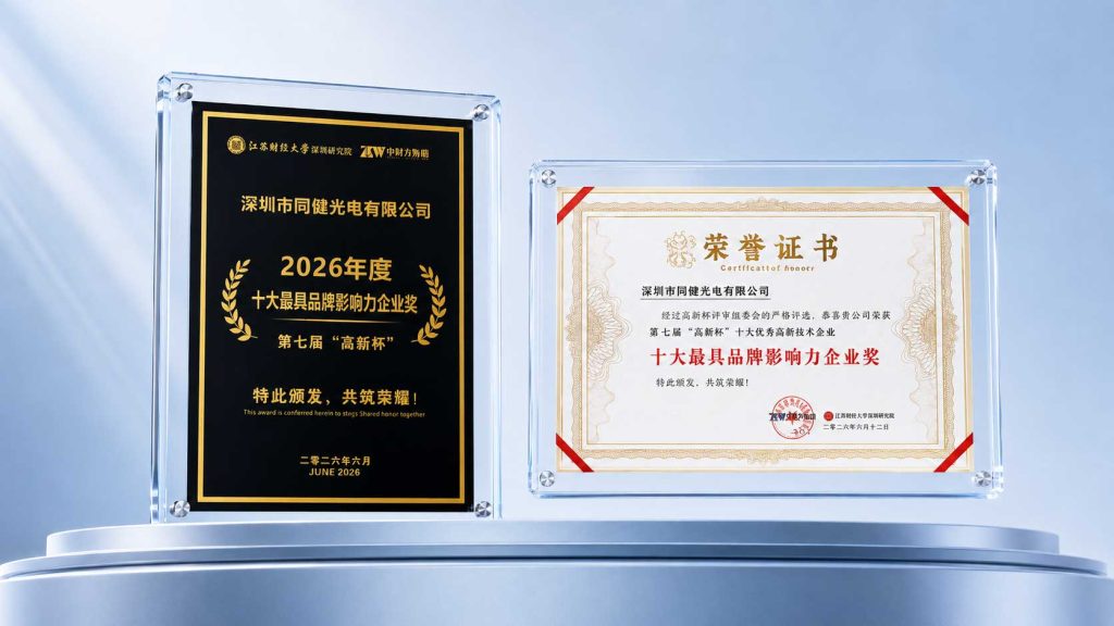 tiny十大最具品牌影响力企业奖